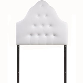 Modway Furniture Sovereign White Vinyl Twin Headboard