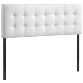 Modway Furniture Emily White Vinyl King Headboard