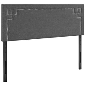 Modway Furniture Josie Gray Queen Upholstered Headboard