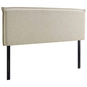 Modway Furniture Camille Beige Queen Upholstered Headboard