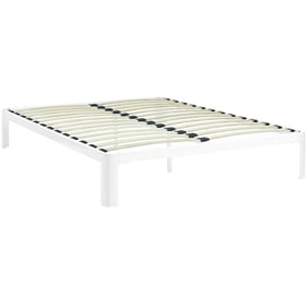 Modway Furniture Corinne White Full Bed Frame