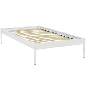 Modway Furniture Elsie White Twin Bed Frame