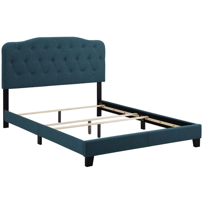 Modway Furniture Amelia Azure Fabric Full Bed MOD-5839-AZU