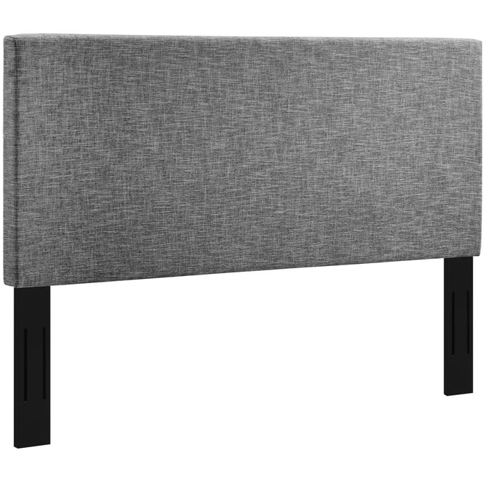 Modway Furniture Taylor Light Gray Fabric Full Queen Headboard MOD-5880-LGR