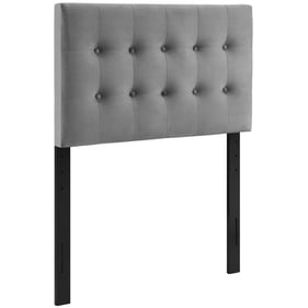 Modway Furniture Emily Gray Velvet Twin Headboard