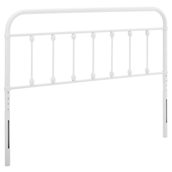 Modway Furniture Sage White Full Metal Headboard MOD-6153-WHI