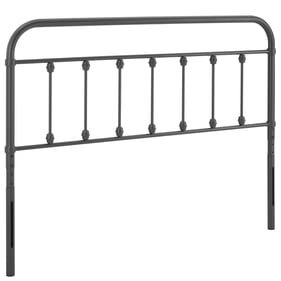 Modway Furniture Sage Gray King Metal Headboard