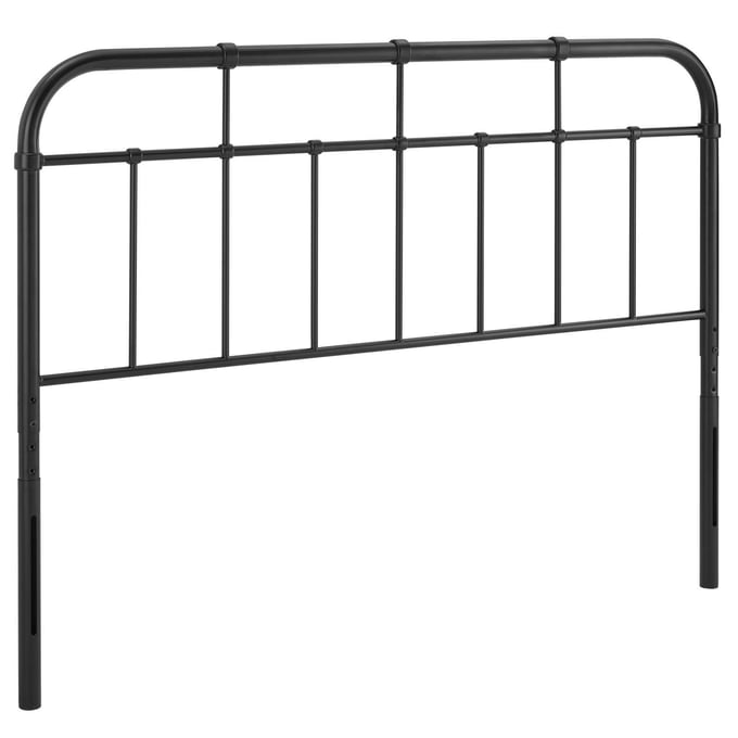 Modway Furniture Alessia Black Twin Metal Headboard MOD-6160-BLK