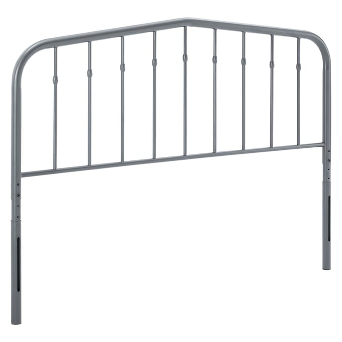 Modway Furniture Lennon Gray Full Metal Headboard MOD-6165-GRY