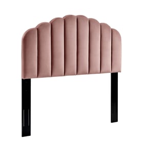 Modway Furniture Veronique Dusty Rose Velvet Twin Headboard