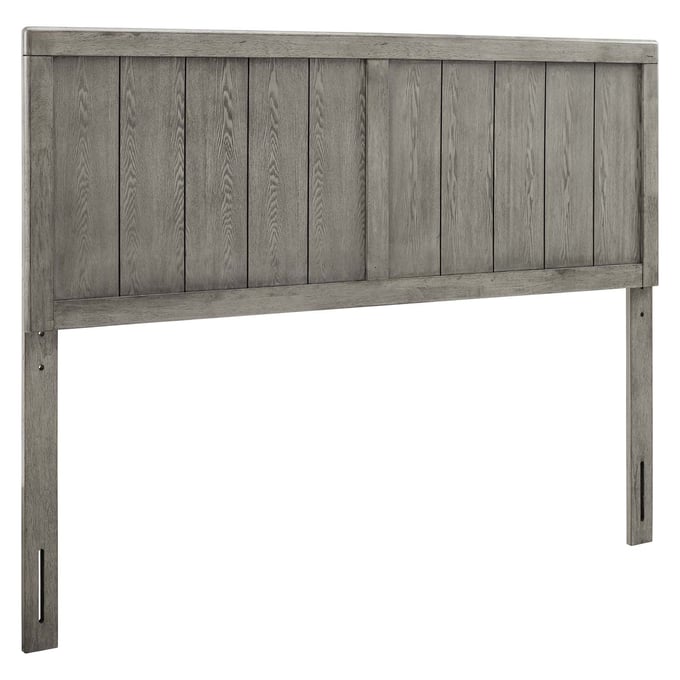 Modway Furniture Robbie Gray Twin Headboard MOD-6216-GRY