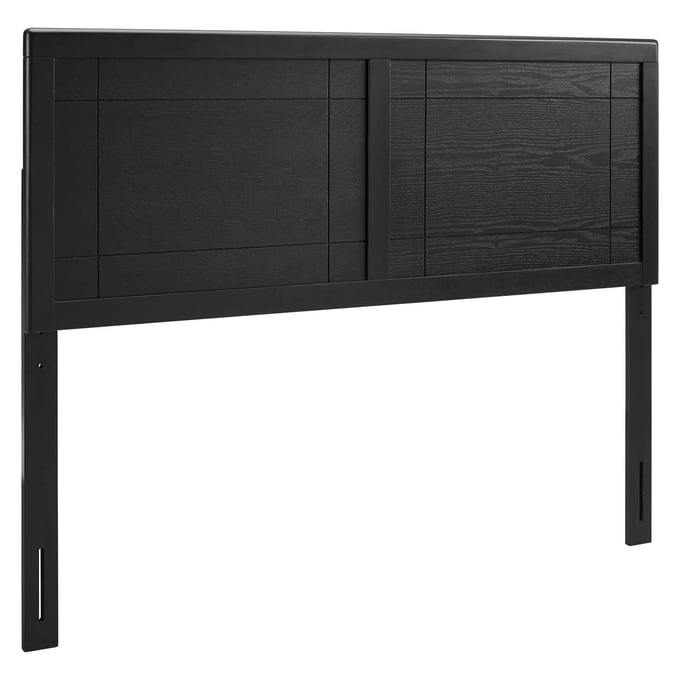 Modway Furniture Archie Black Wood Twin Headboard MOD-6220-BLK