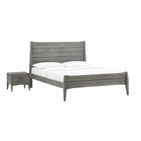 Modway Furniture Georgia Gray 2pc Queen Bedroom Set