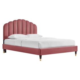 Modway Furniture Daisy Dusty Rose Queen Platform Bed