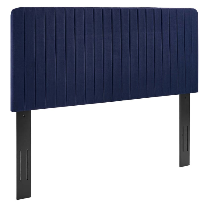 Modway Furniture Milenna Royal Blue Fabric Twin Headboard MOD-6338-ROY