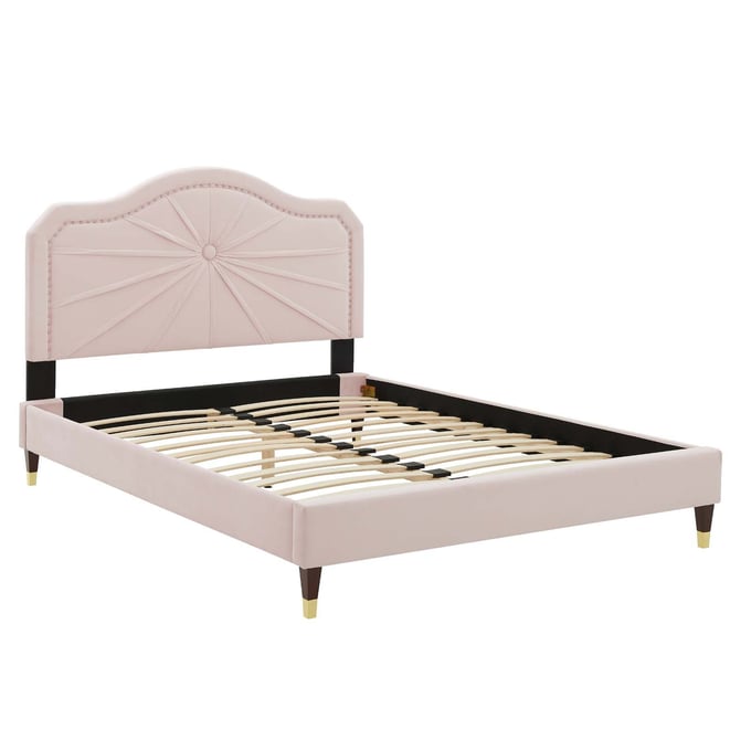 Modway Furniture Portia Pink King Platform Bed MOD-6916-PNK