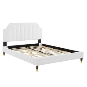 Modway Furniture Sienna White King Platform Bed