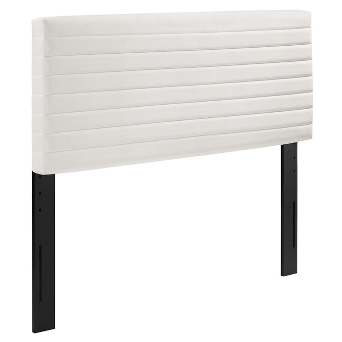 Modway Furniture Tranquil White Full Queen Headboard MOD-7024-WHI