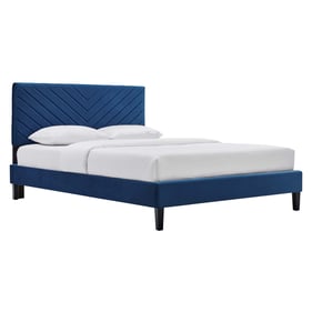 Modway Furniture Roxanne Navy Full Platform Bed