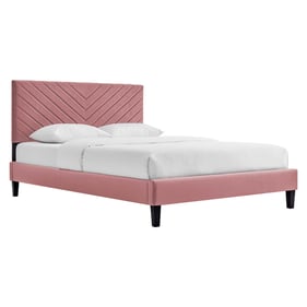 Modway Furniture Roxanne Dusty Rose Twin Platform Bed