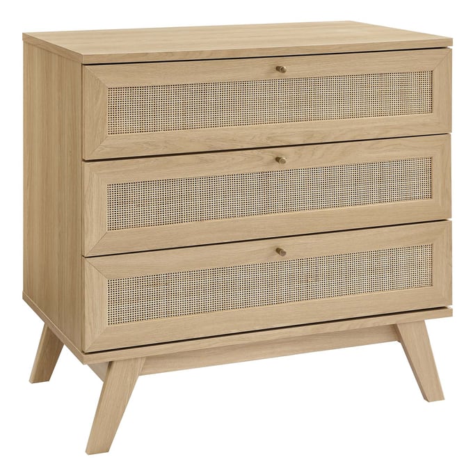 Modway Furniture Soma Oak 3 Drawer Dresser MOD-7051-OAK