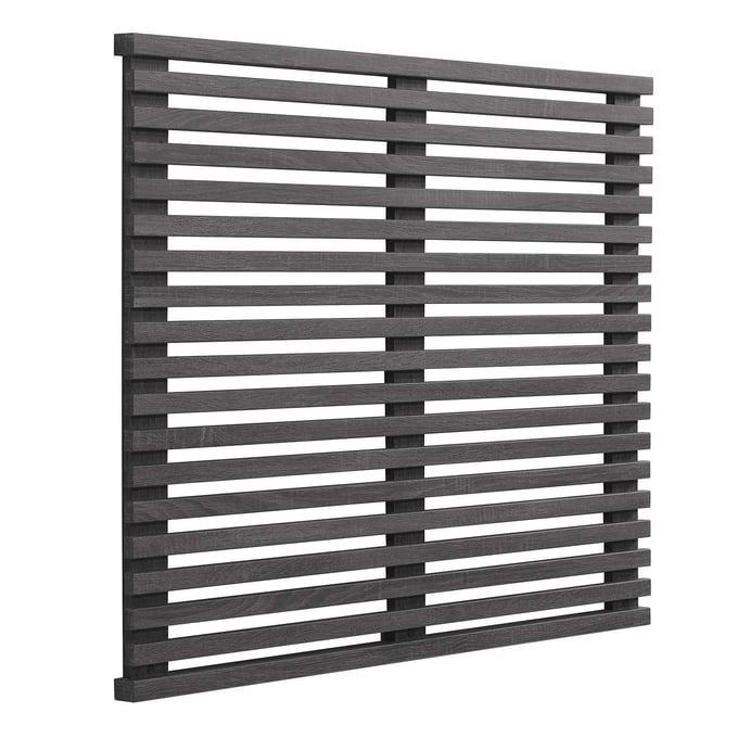 Modway Furniture Render Charcoal Wall Mount Twin Headboard MOD-7061-CHA