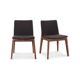 2 Moes Home Deco Black Dining Chairs