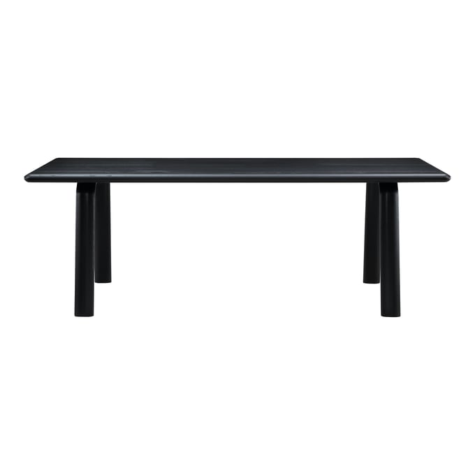 Moes Home Malibu Black Solid Wood Dining Table MOE-BC-1046-02