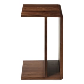 Moes Home Hiroki Walnut Wood Accent Table