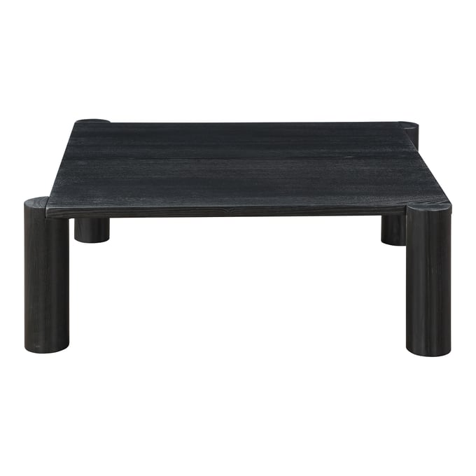 Moes Home Post Black Square Coffee Table MOE-BC-1096-02-0