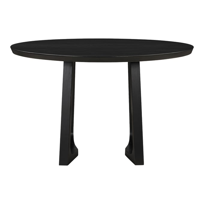 Moes Home Silas Black Ash Round Dining Table MOE-BC-1102-02-0