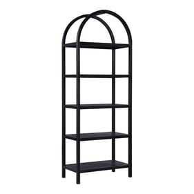 Moes Home Eero Black Bookcase