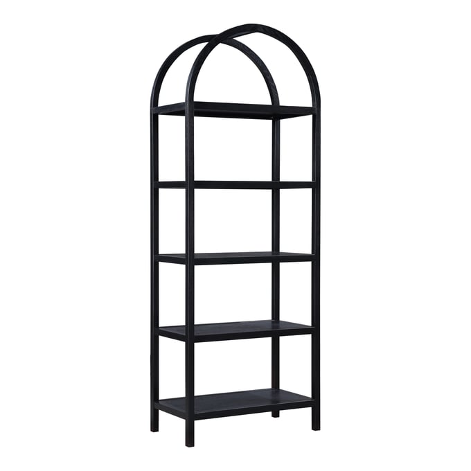 Moes Home Eero Black Bookcase MOE-BC-1115-02