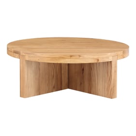 Moes Home Folke Natural Round Coffee Table