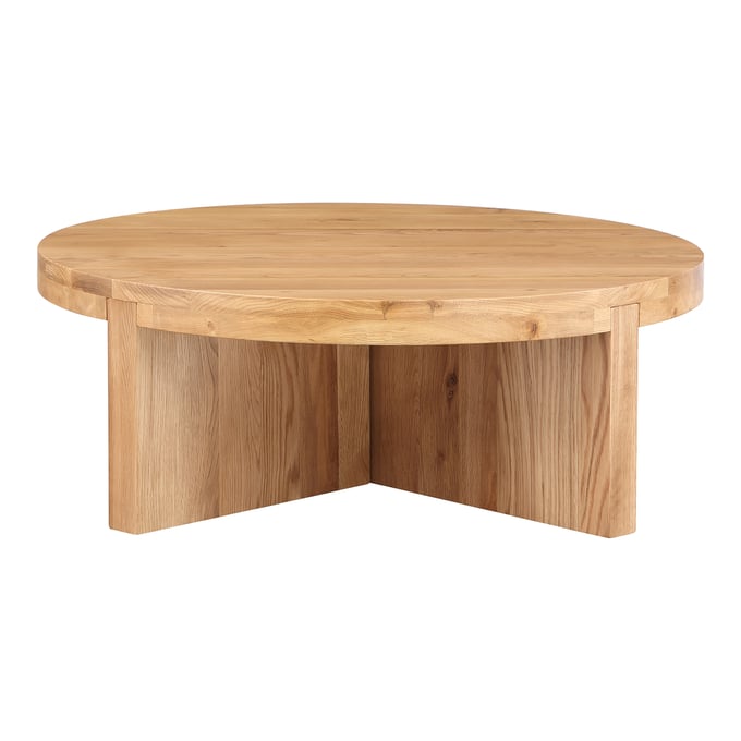 Moes Home Folke Natural Round Coffee Table MOE-BC-1117-24