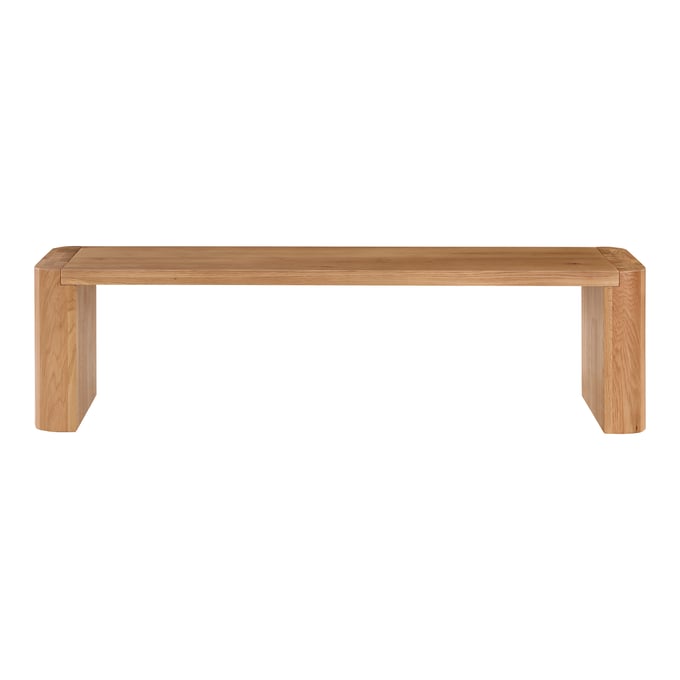 Moes Home Post Natural Small Dining Bench MOE-BC-1120-24-0