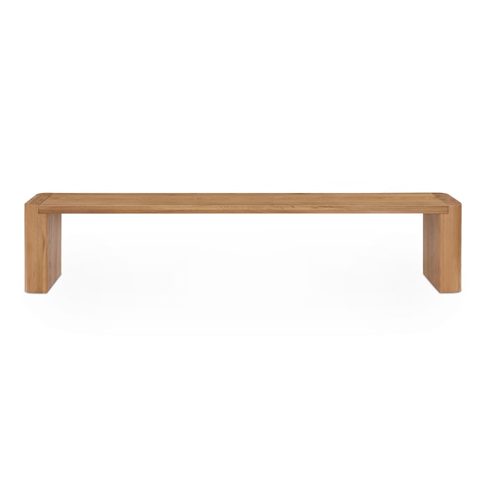 Moes Home Post Natural Large Dining Bench MOE-BC-1121-24-0