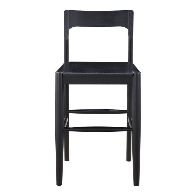 Moes Home Owing Black Counter Stool MOE-BC-1124-02