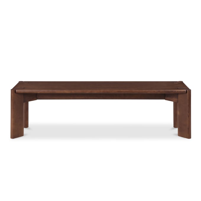 Moes Home Daifuku Brown Small Dining Bench MOE-BC-1129-20