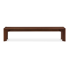 Moes Home Daifuku Brown Large Dining Bench