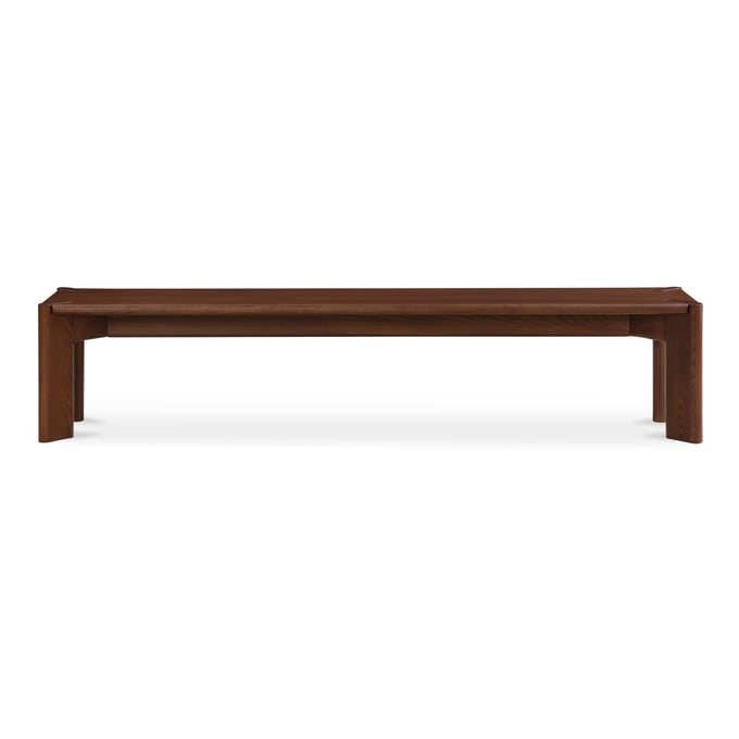 Moes Home Daifuku Brown Large Dining Bench MOE-BC-1130-20