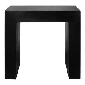 Moes Home Lazarus Black Outdoor Stool