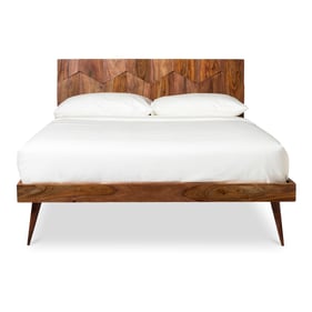 Moes Home O2 Brown Queen Bed