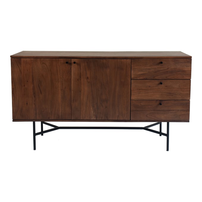 Moes Home Beck Brown Sideboard MOE-BZ-1114-03