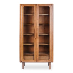 Moes Home Orson Brown Tall Cabinet