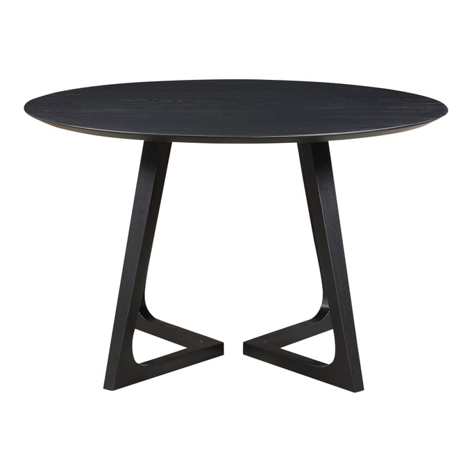 Moes Home Godenza Black Round Dining Table MOE-CB-1003-02-0