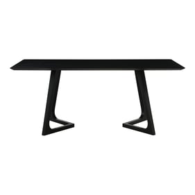 Moes Home Godenza Black Rectangle Dining Table