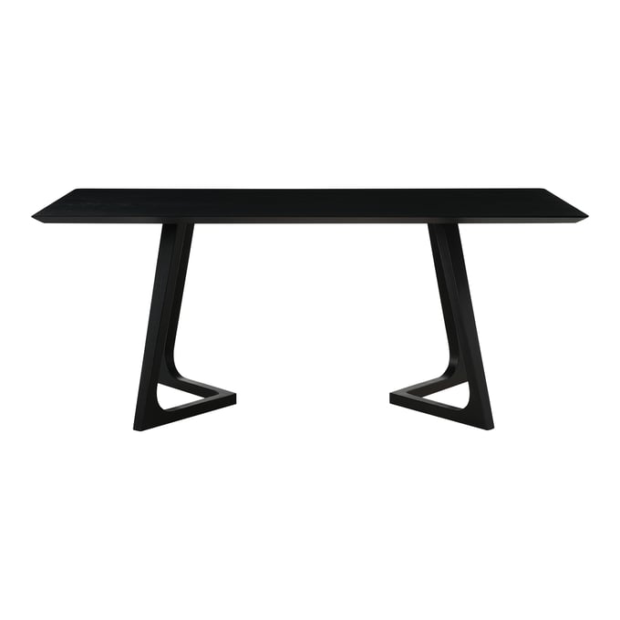 Moes Home Godenza Black Rectangle Dining Table MOE-CB-1004-02-0