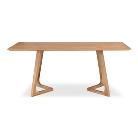 Moes Home Godenza Natural Rectangular Dining Table