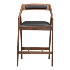 Moes Home Padma Black Brown Counter Stool